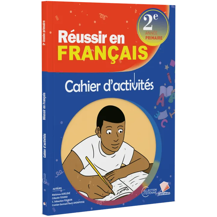 Couverture de Réussir en Français - 2ème Primaire (Cahier d'activités)