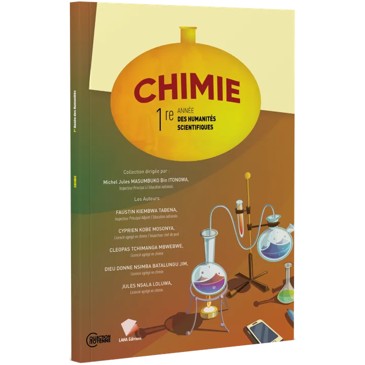 Couverture de Chimie - 1ère Année Hum (Manuel)