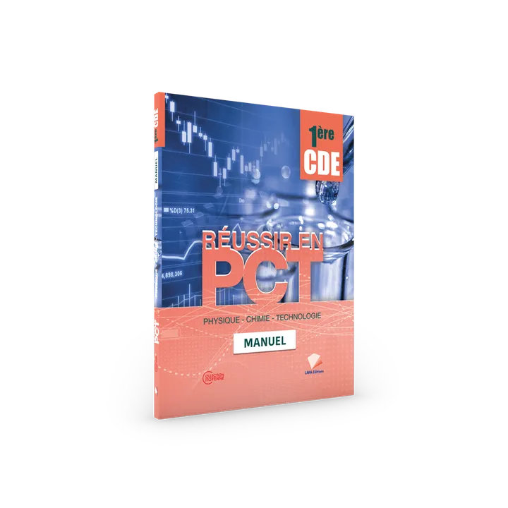 Couverture de Réussir en PCT - 1ère CDE (Manuel)