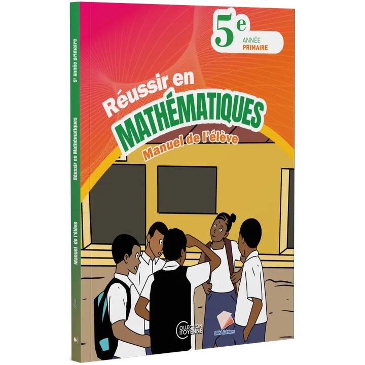 Couverture de Réussir en Mathématiques - 5ème Primaire