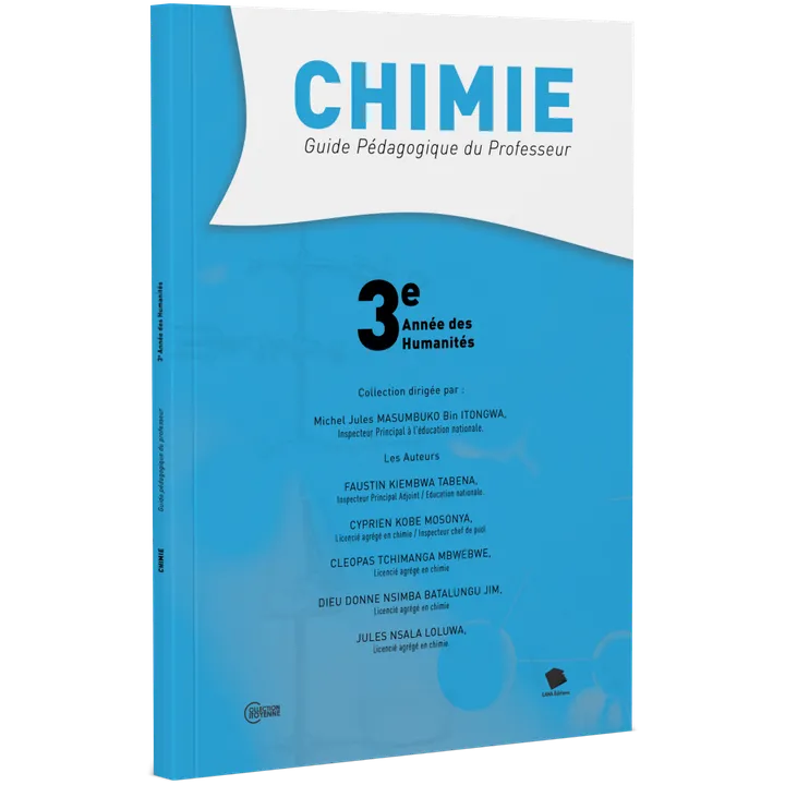 Couverture de Chimie - 3ème Année Hum (Guide pédagogique du professeur)