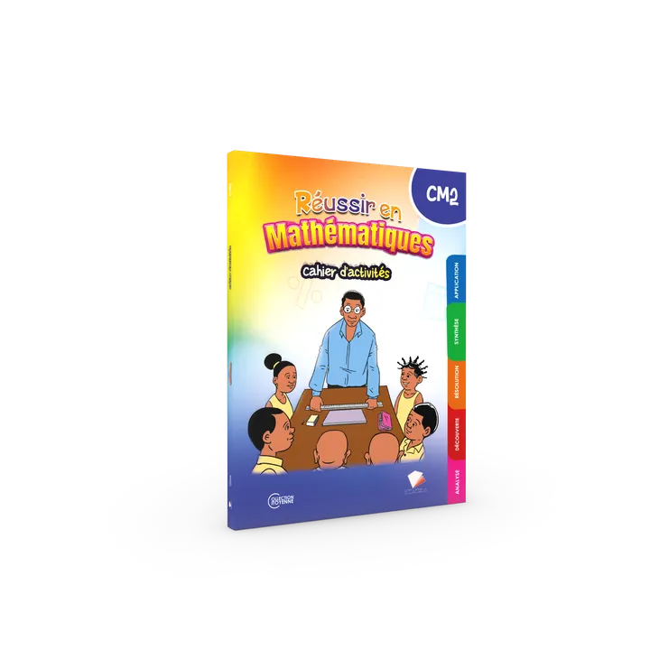Couverture de Réussir en mathématiques - CM2 (Cahier d’activités)