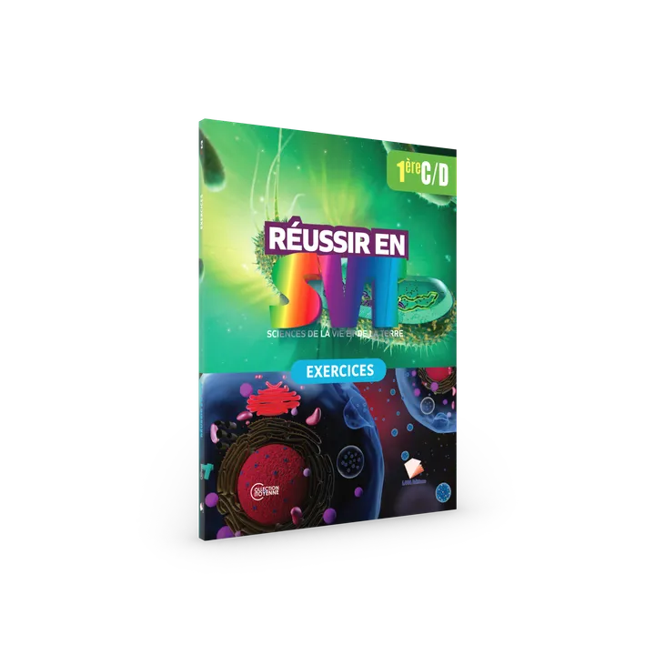Couverture de Réussir en SVT - 1ère CD (Exercices)