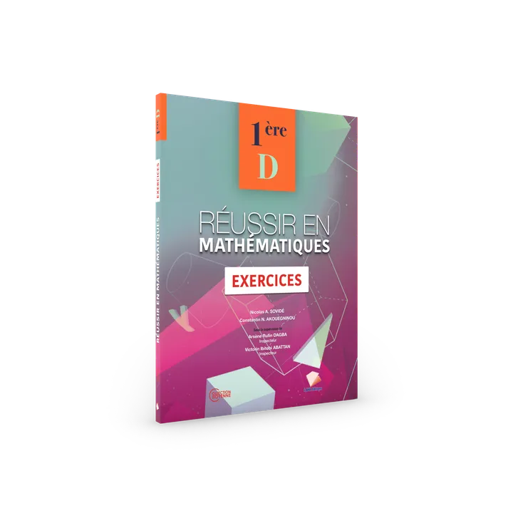Couverture de Réussir en Mathématiques - 1ère D (Exercices)