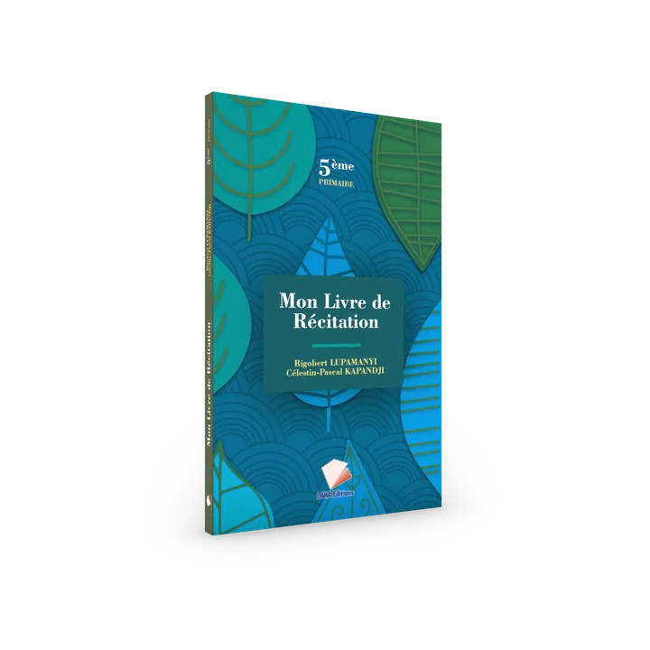 Couverture de Mon livre de Récitation - 5ème Primaire