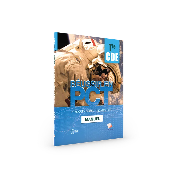 Couverture de Réussir en PCT - Tle CDE (Manuel)