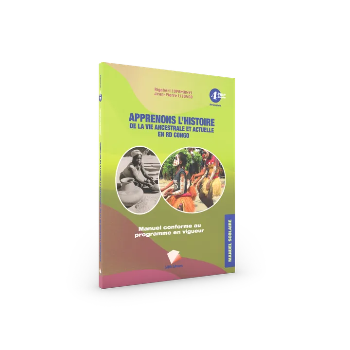 Couverture de Apprenons l'Histoire - 4ème Primaire