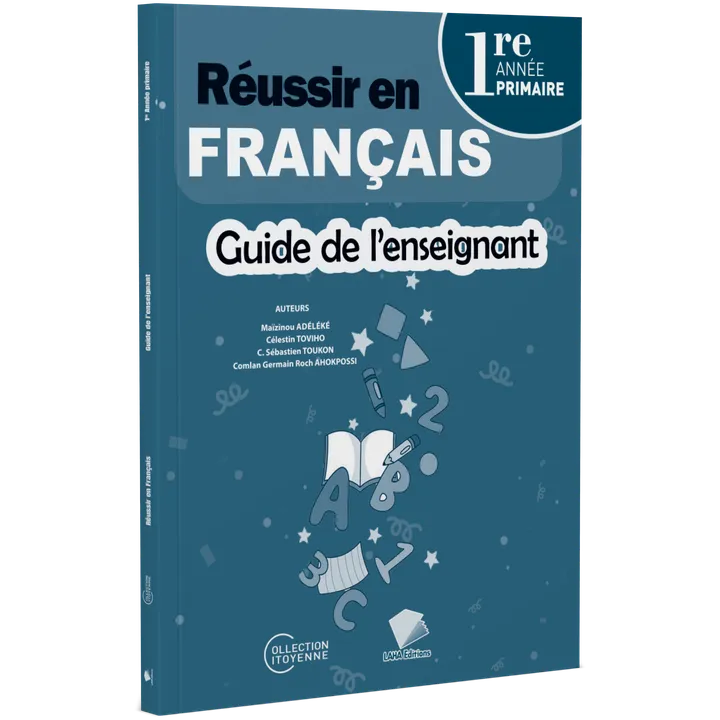 Couverture de Réussir en Français - 1ère Primaire (Guide de l'enseignant)