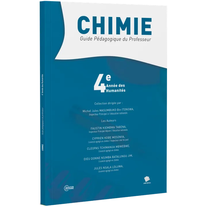 Couverture de Chimie - 4ème Année Hum (Guide pédagogique du professeur)