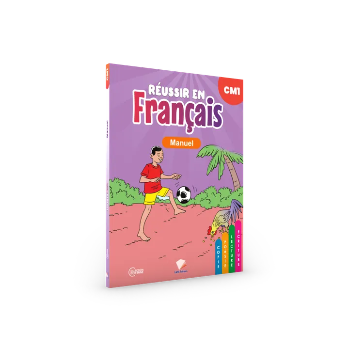 Couverture de Réussir en Français - CM1 (Manuel)