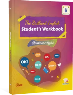 Couverture de The Brilliant English Student's Workbook - 6ème (Cahier d'activités)