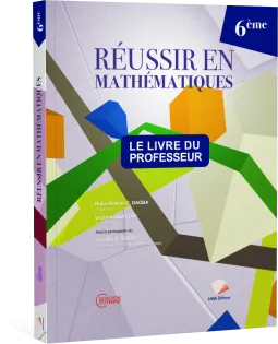 Couverture de Réussir en Mathématiques - 6ème (Livre du professeur)