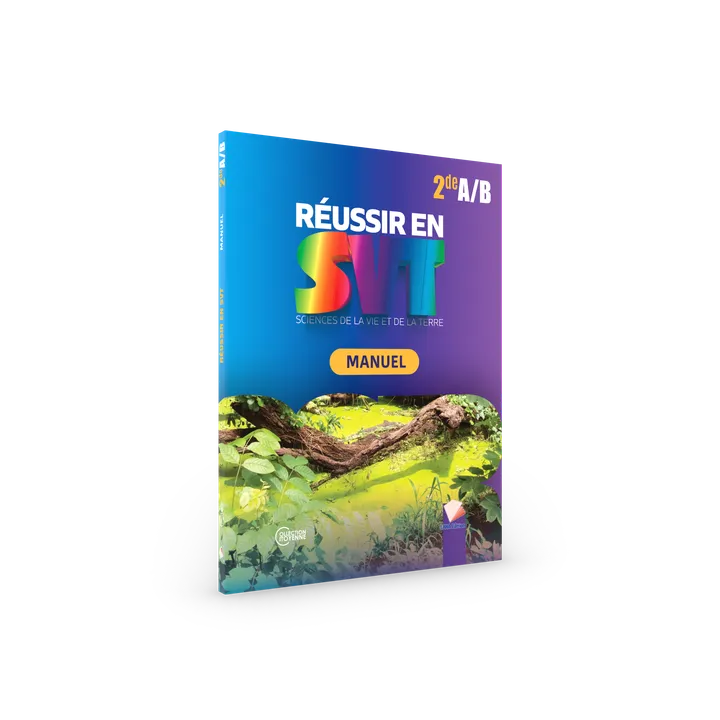 Couverture de Réussir en SVT - 2nde AB (Manuel)