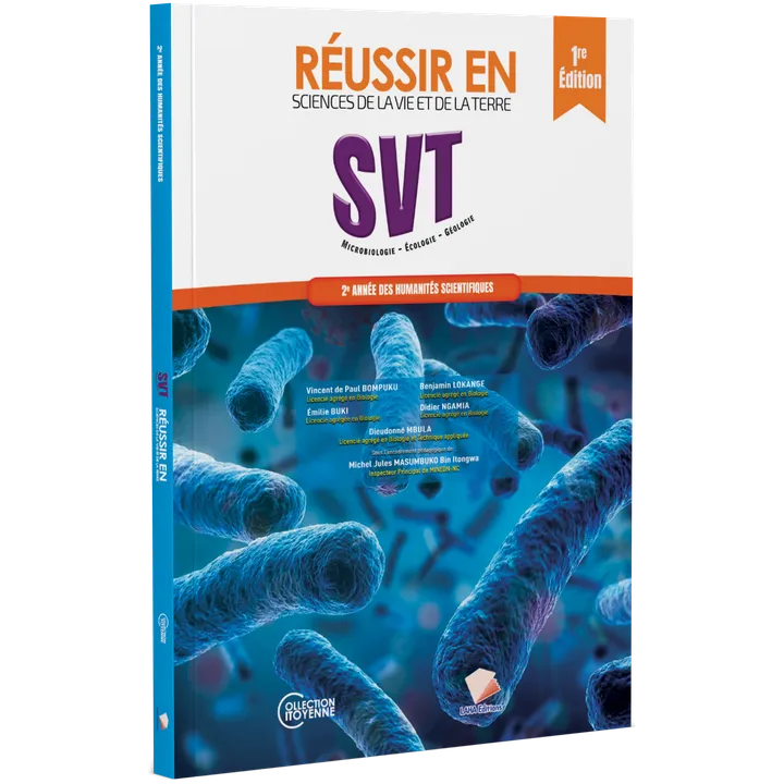 Couverture de Réussir en SVT - 2ème Année Hum (Manuel)