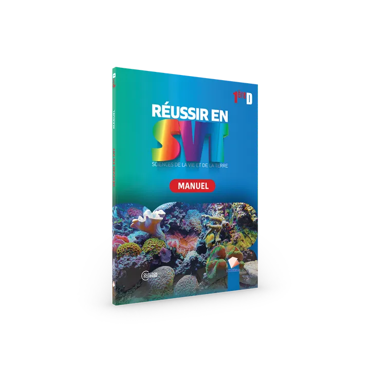 Couverture de Réussir en SVT - 1ère D (Manuel)