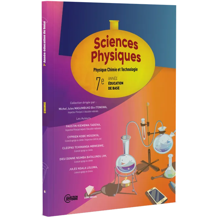 Couverture de Chimie - 7ème Année EB (Manuel)