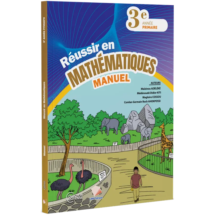Couverture de Réussir en Mathématiques - 3ème Primaire