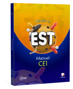 Couverture de Réussir en EST - CE1 (Manuel)