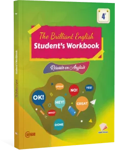 Couverture de The Brilliant English Student's Workbook - 4ème (Cahier d'activités)
