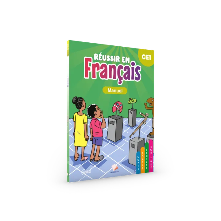 Couverture de Réussir en Français - CE1 (Manuel)