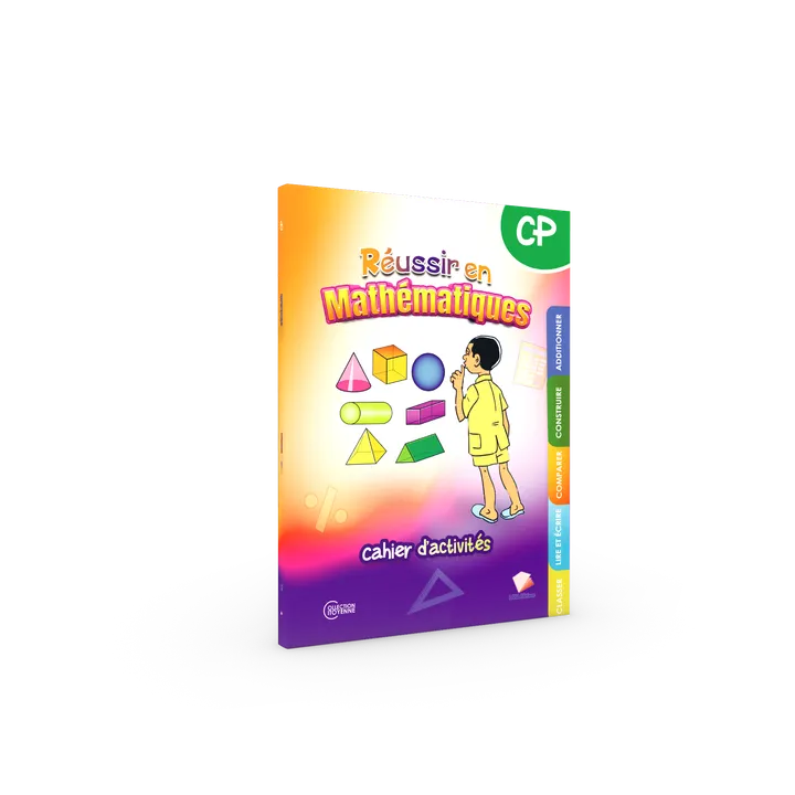 Couverture de Réussir en mathématiques - CP (Cahier d’activités)