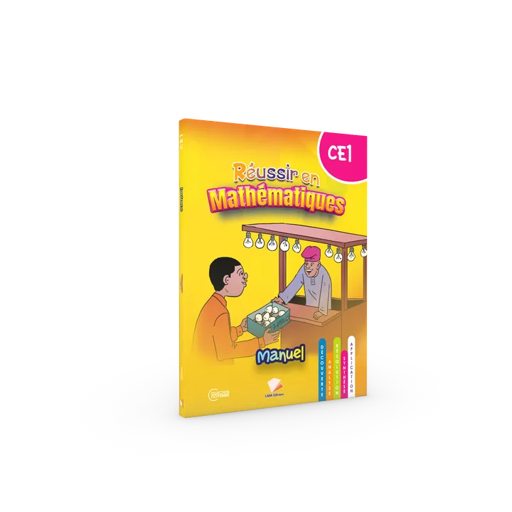 Couverture de Réussir en mathématiques - CE1 (Manuel)