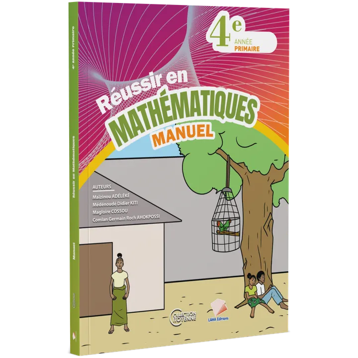 Couverture de Réussir en Mathématiques - 4ème Primaire