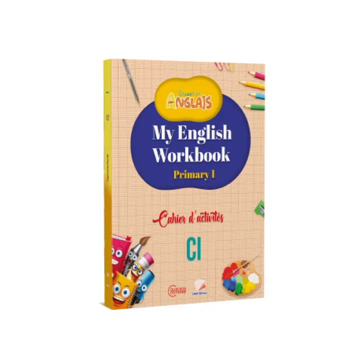 Couverture de My English Workbook Primary 1 - CI (Cahier d'activités)
