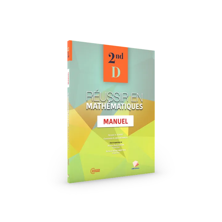 Couverture de Réussir en Mathématiques - 2nde D (Manuel)