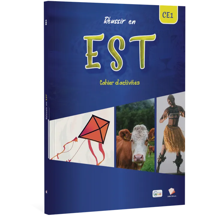 Couverture de Réussir en EST - CE1 (Cahier d'activités)